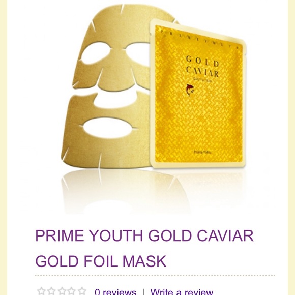 Holika Holika Prime Youth Gold Caviar Face Mask - Picture 1 of 6